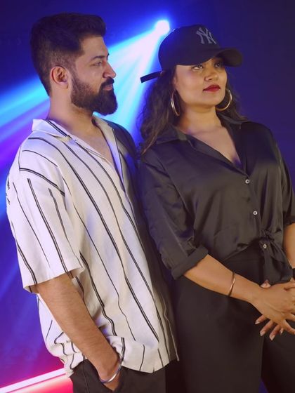 The color version of our K&Q tour promo shot. We were so excited to bring this collaboration to Delhi, Mumbai, Bangalore, and Pune.