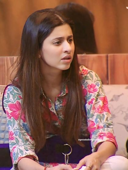 Spotted. The beloved 'Kokan Hearted Girl' shining bright in Bigg Boss, rocking our bestselling printed floral shirt. So proud to see our designs on screen.