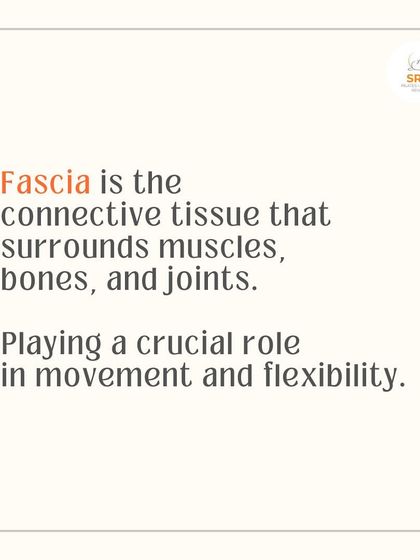 Fascia is the connective tissue that surrounds your muscles, bones, and joints. It plays a crucial role in your movement and flexibility.