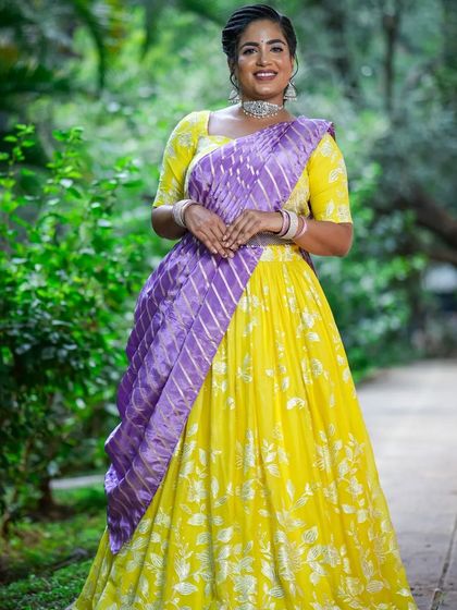 The Glamhouse - Ethnic Wear & Jewellery Rentals The Lehenga & Langa Voni Collection photo 55