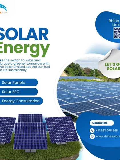 Make the switch to solar and embrace a greener tomorrow. Let the sun fuel your life sustainably with my solar panels, EPC services, and energy consultation.