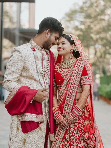 Classic Red & Maroon Bridal Looks photo 12
