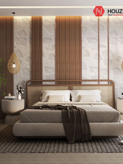 Houzlook - Full Home Interior Design & Turnkey Execution Serene & Stylish Bedrooms photo 50