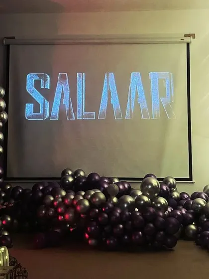 Nothing beats watching a blockbuster like Salaar on a massive 135-inch screen with Dolby sound. Bring your friends, get your snacks, and enjoy the full multiplex experience, but in your own private space.