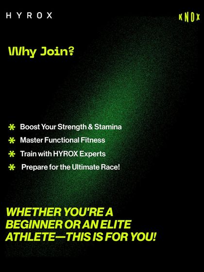 Why join? To boost your strength and stamina, master functional fitness, and train with experts. It's for beginners and elite athletes alike.