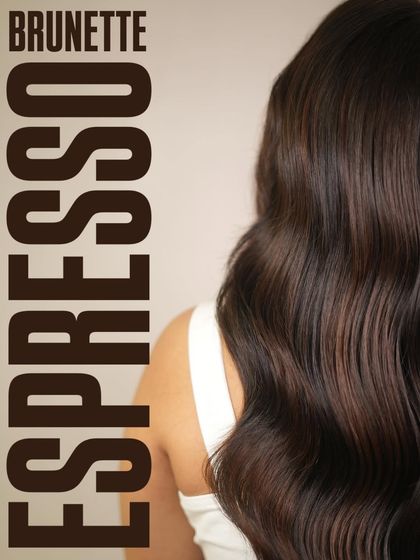 A detailed shot of the Velvet Espresso color. The single-process color provides uniform coverage and a high-gloss finish that reflects light beautifully.