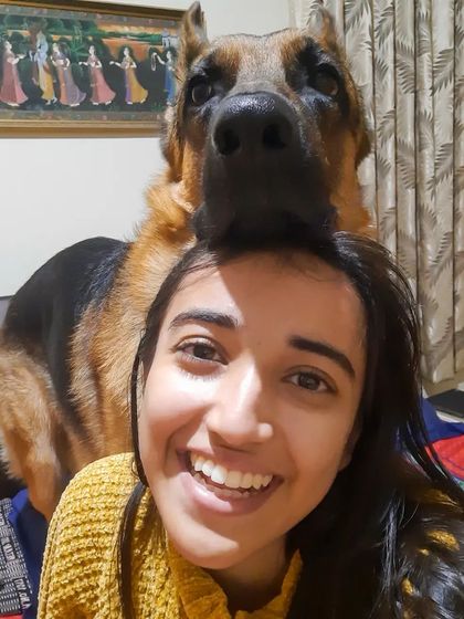 Just a collection of our many goofy selfies. The bond with your dog should be filled with laughter and silliness. He's my soulmate.