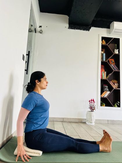 Even a simple folded blanket can make a big difference. It provides a gentle lift to the hips in Dandasana, allowing the pelvis to tilt forward and the spine to lengthen. The key is to choose the prop that best suits your body.