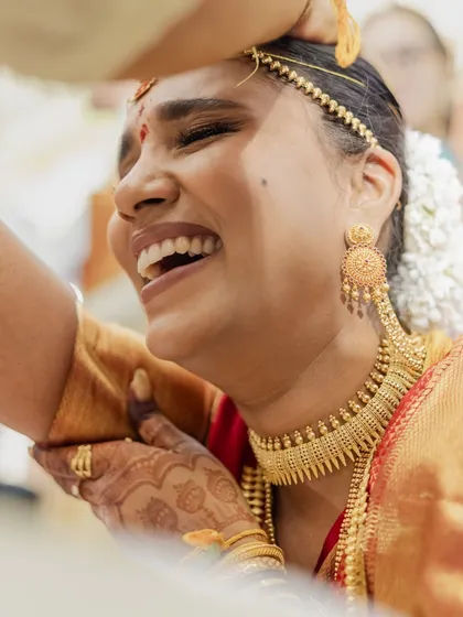 This is the feeling we aim for: pure, uninhibited joy. Our goal is to handle every detail so you can be fully present, laugh without reservation, and feel completely celebrated on your big day. Your happiness is the final, most beautiful accessory.