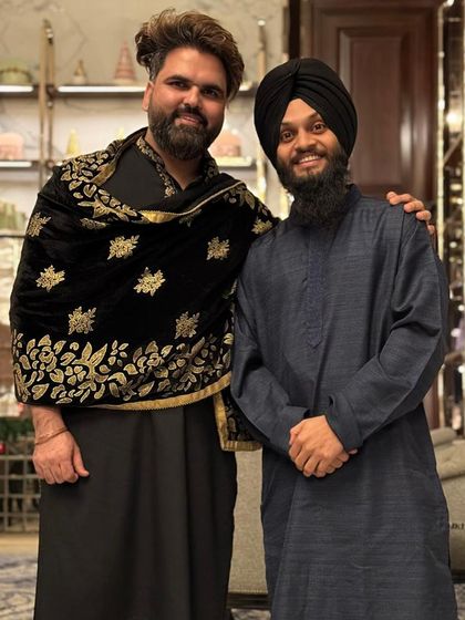 After a great ghazal show in Jaipur with my dearest Jazim Sharma paji. The tabla plays a crucial role in setting the mood and metre for ghazal singing.