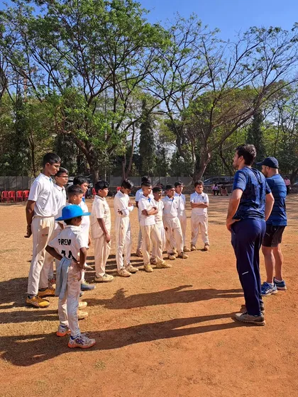 Our players get access to incredible mentorship. Here, former IPL and Mumbai First-class cricketer Siddharth Chitnis shares invaluable insights on discipline and mindset after a practice match, inspiring the next generation.