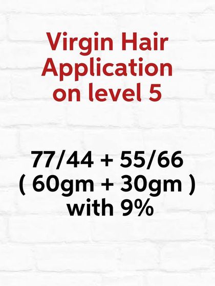 The formula for this burgundy look on virgin hair. I used a combination of Koleston Perfect shades to achieve this color without pre-lightening.