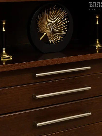 Our Norton Cabinet Handles in a Silk Appeal finish, installed in the kids' library at the Jain residence in Vasant Vihar. The handles add a touch of grown-up style to the space, creating an environment that inspires.