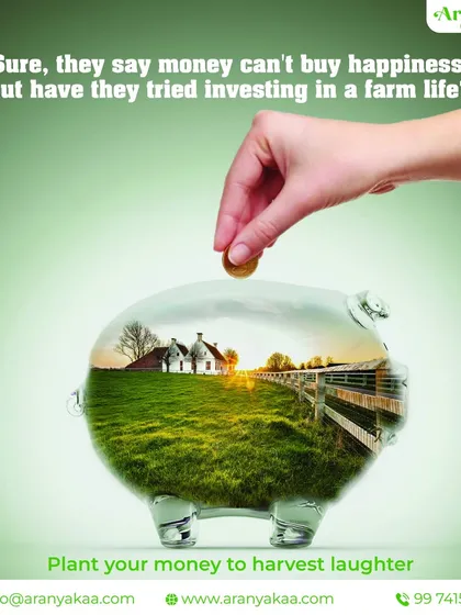 They say money can't buy happiness, but have they tried investing in a farm life? We believe planting your money in the right place can help you harvest laughter, peace, and genuine joy.