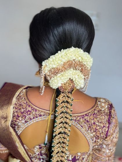 Dakshayini - Hairstyling Academy & Workshops South Indian Bridal Styles photo 13