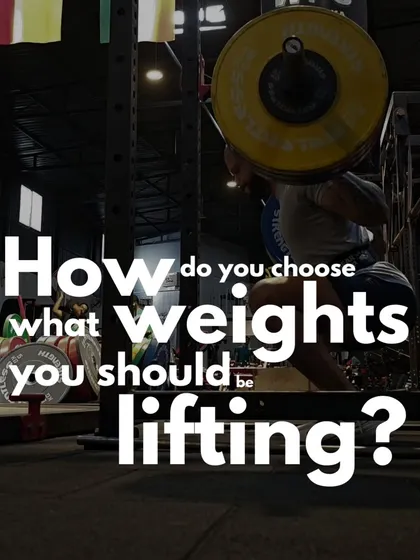 Choosing the right weight depends on your goal. For muscle size, training close to failure across a range of loads is effective. For pure strength, heavier loads greater than 80% of your one-rep max are superior.