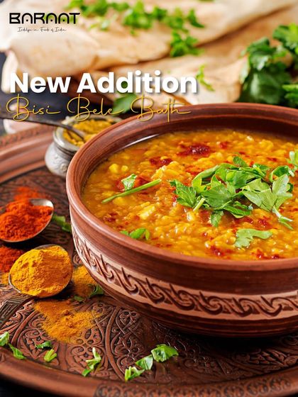 My new addition, Bisi Bele Bath, is a South Indian culinary masterpiece. Each spoonful is a symphony of spices, lentils, and rice.