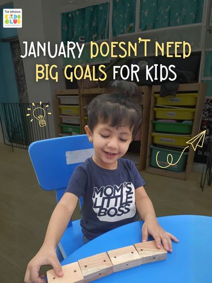 January doesn't need big goals for kids. It needs a safe space to ease back into routines and explore again. That's how real progress starts.