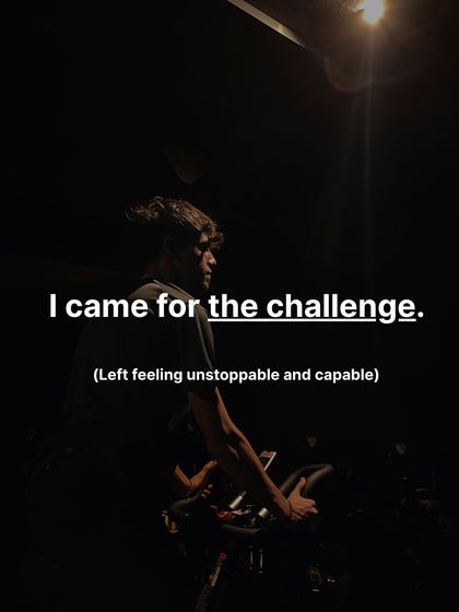 I came for the challenge. I left feeling unstoppable and capable. Whatever your reason for being here, there's always room for you.