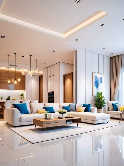 Bengaluru Interiors - Full Home Interior Design Elegant Living & Dining Spaces photo 9