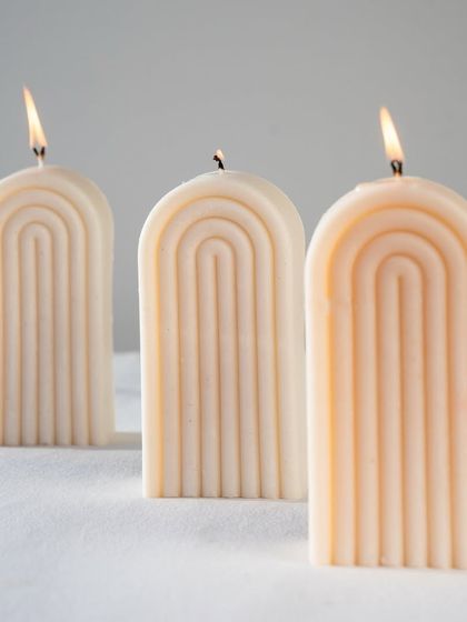 Sculptural Decor Candles photo 4
