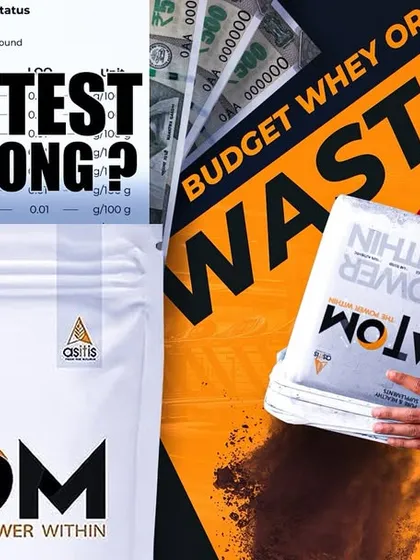 Thumbnail for the re-lab test results of Atom's whey protein.