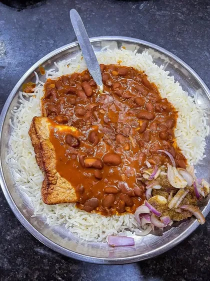 Sometimes, all you need is a simple plate of Rajma Chawal. I cook mine slowly to make sure the flavours are rich and comforting, just like the ones you remember from home.