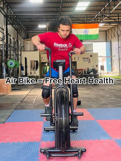 The air bike is one of the most effective tools for cardiovascular conditioning. I call it "free heart health" because of the incredible benefits it provides.