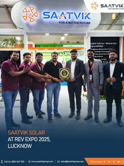 Celebrating a successful REV Expo 2025 in Lucknow. These events provide a valuable platform for meaningful conversations and building connections that help us power a brighter, sustainable future together.