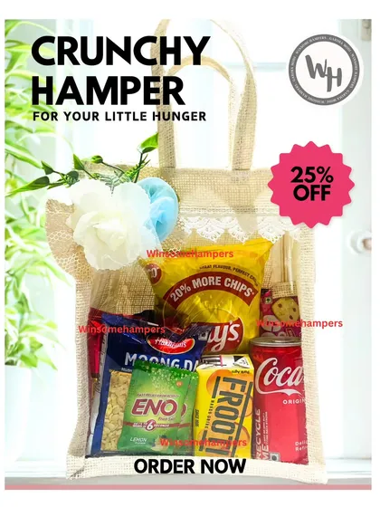 This crunchy hamper is available at a special discount. It's a great, affordable option for bulk orders for office events or casual get-togethers.