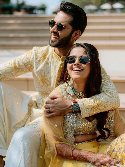 Vibrant Haldi & Mehendi Moments photo 41