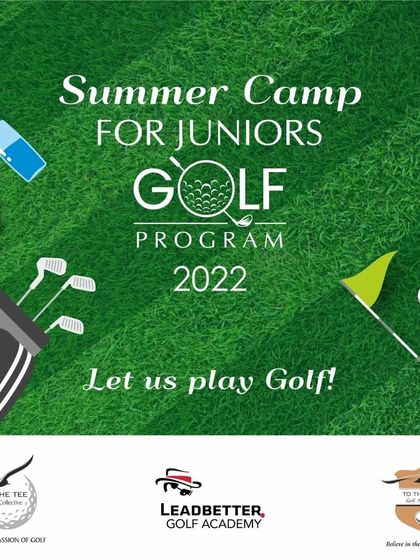 Announcing our Summer Camp for Juniors Golf Program for 2022. We invite all young enthusiasts to come and play golf with us.