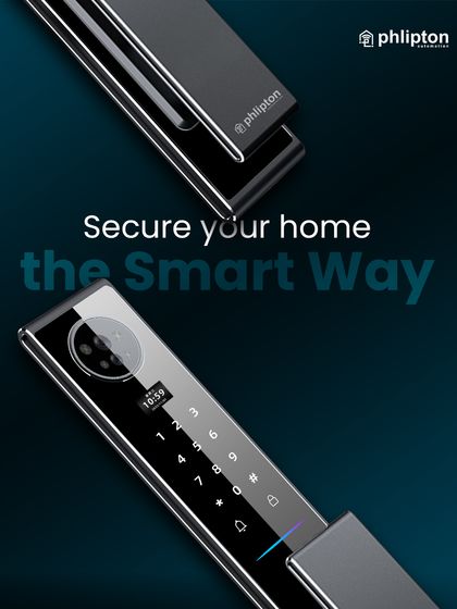 Securing your home the smart way means investing in technology that protects you. This lock's sleek, minimalist design conceals a powerful security system that thinks ahead.