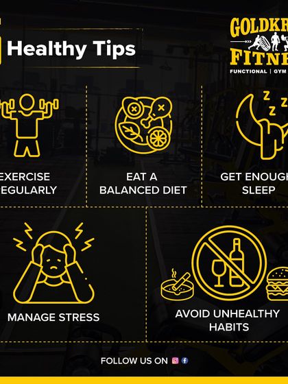 Here are five simple, healthy tips for a better life: exercise regularly, eat a balanced diet, get enough sleep, manage stress, and avoid unhealthy habits.