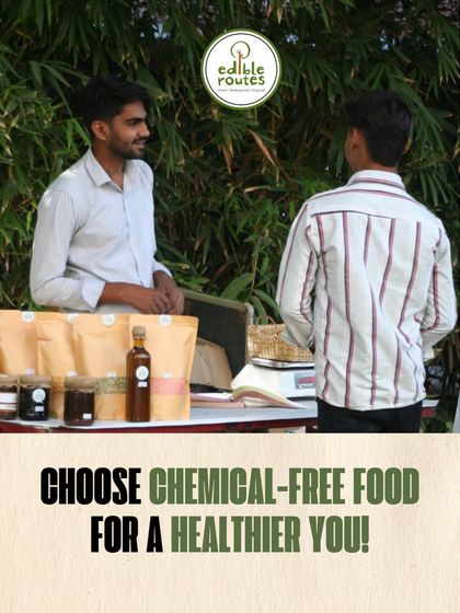 I enjoy talking to customers at the market, sharing stories about the farm and explaining the benefits of choosing chemical-free food. It's about building a connection with the people who eat my food.