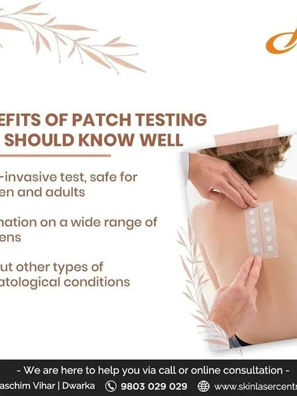 For persistent rashes or skin reactions with no obvious cause, I use patch testing to identify the specific allergens. This diagnostic tool allows me to create a targeted and effective treatment plan by finding the exact trigger for your skin irritation, rather than just treating the symptoms.