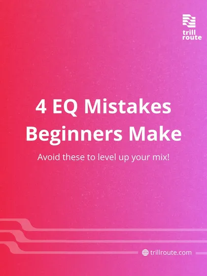 Don't let bad EQ ruin your mix! Here are four common EQ mistakes that beginners make, and how you can avoid them to level up your sound.