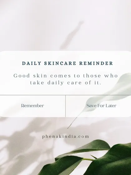 This is your daily reminder that good skin comes from consistent care. Especially in changing seasons like winter, maintaining a daily skincare routine is the best way to keep your skin healthy and glowing.