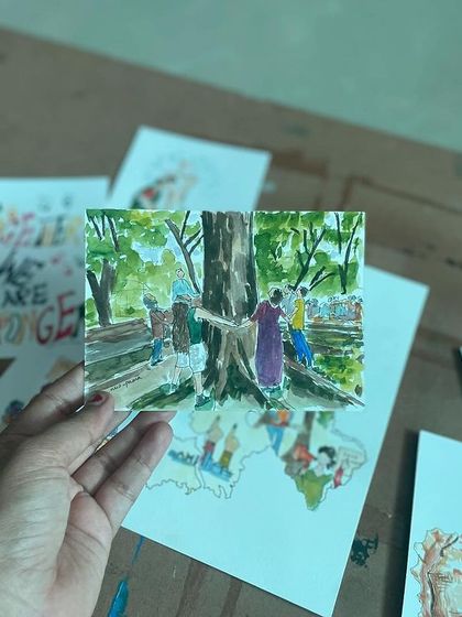 Anupama - Custom Artwork & Murals Custom Artwork for Your Space: From Canvas to Keepsakes photo 17