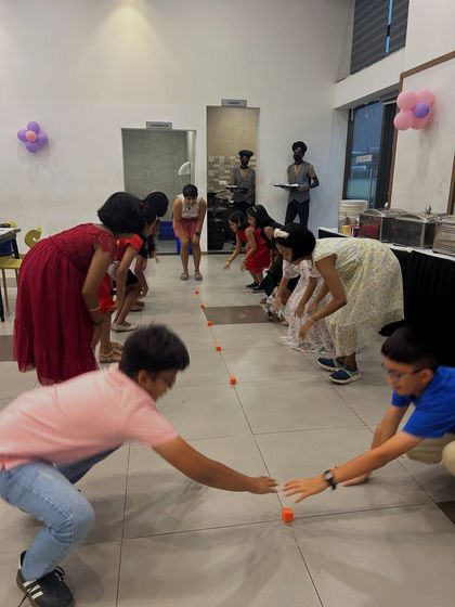 It is not just about art. We also include fun games and activities to keep the energy high and ensure everyone has a fantastic time at our birthday parties.