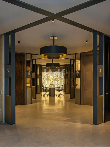 The Drucasa Experience Center, crafted by our team, is a nexus where innovation, design, and luxury converge. The design creates an immersive space where the essence of luxury seamlessly intertwines with cutting-edge concepts.