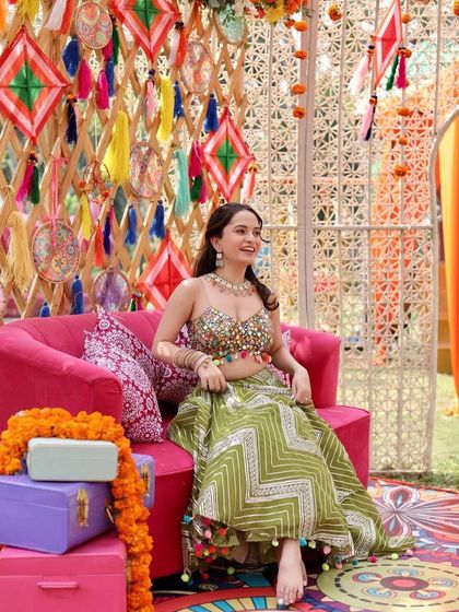 Another shot of the bride, enjoying a drink and the festivities.