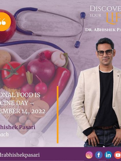 Recognizing National Food Is Medicine Day. This reflects my belief in a holistic approach to health, where good nutrition is a fundamental pillar of physical and mental well-being for the entire family.