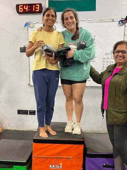 More winners from our "Embrace 2.0" competition. Celebrating the achievements of our female athletes, who showed incredible strength and spirit throughout the day.