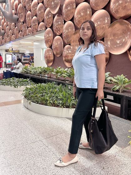 Another shot from the airport. Whether for a case or a meeting, travel is a regular part of my life as an advocate.