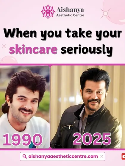 Anil Kapoor is the icon of aging gracefully. His youthful look is a testament to consistent, high-quality skincare and professional treatments, which I believe are key to maintaining a timeless glow.