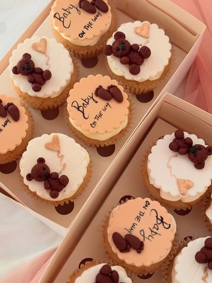 Butter - Themed Cupcakes Baby Shower Cupcakes photo 3