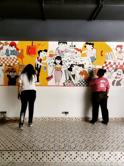 Aanchal Gupta - Custom Murals & Wall Art Commercial Murals: Cafes & Offices photo 27