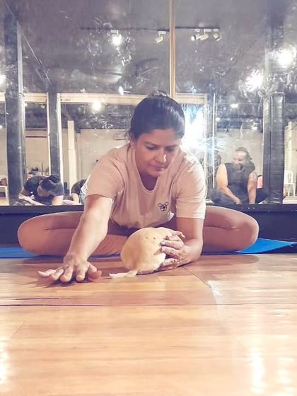 The most difficult part of teaching a Pawga class is trying to concentrate when the room is filled with this much cuteness. I was there for the pups, and so was everyone else.