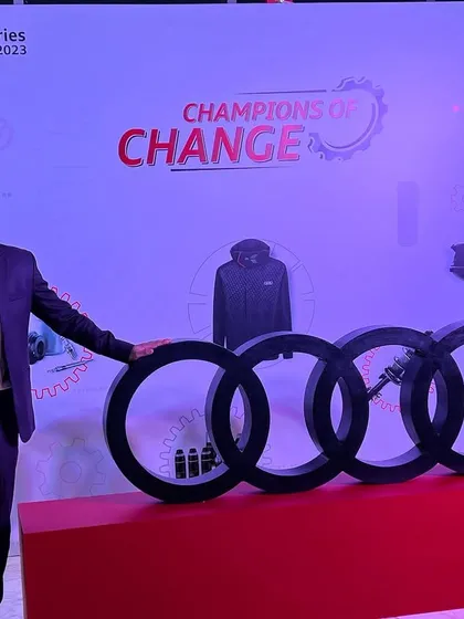 At the Audi Parts & Accessories Managers Conference 2023 in Amritsar. It was an enchanting evening of mind-reading and magic for the champions of this iconic brand.